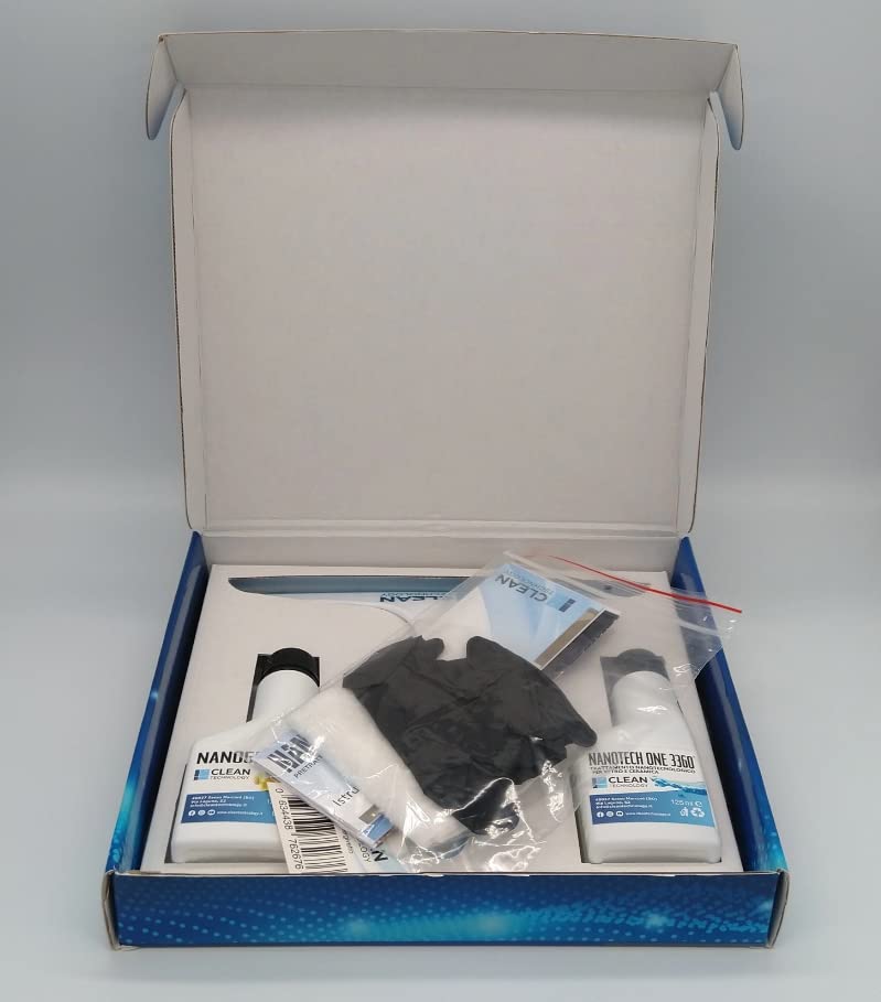 Clean Technology Nanotech One 3360 (125 ml) - Trattamento anticalcare permanente per box doccia (1)