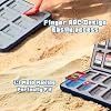 FUNLAB Switch 2 Game Case Holder for Nintendo Switch2/OLED Games & Micro SD Cards, Switch2 Game Card Holder Cartridge Case with 16 Game Card Storage - Blue