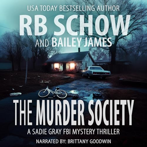 Diseño de la portada del título The Murder Society