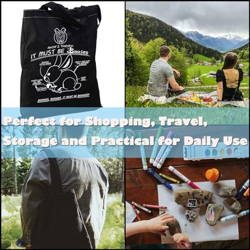 Bolsa tote inspirada en película de horror miniatura 6