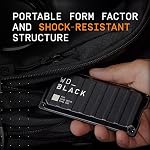 WD_Black 1TB P40 Game Drive SSD - Up to 2,000MB/s, Portable External Solid State Drive SSD, Compatible with PlayStation, Xbox, PC, & Mac - WDBAWY0010BBK-WESN