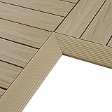 Easy design: Simply line up each tile and snap together. Ready out-of-the-box DIY project. Designed to resist fading, cracking, and bending. Durable and practical design for long-lasting use. Suitable for various indoor and outdoor spaces like patios...