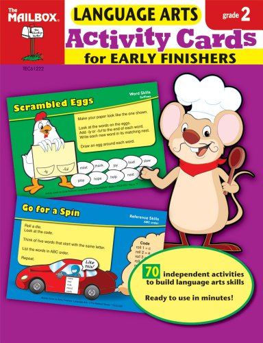 Activity Cards for Early Finishers: Language Arts (Gr. 2)