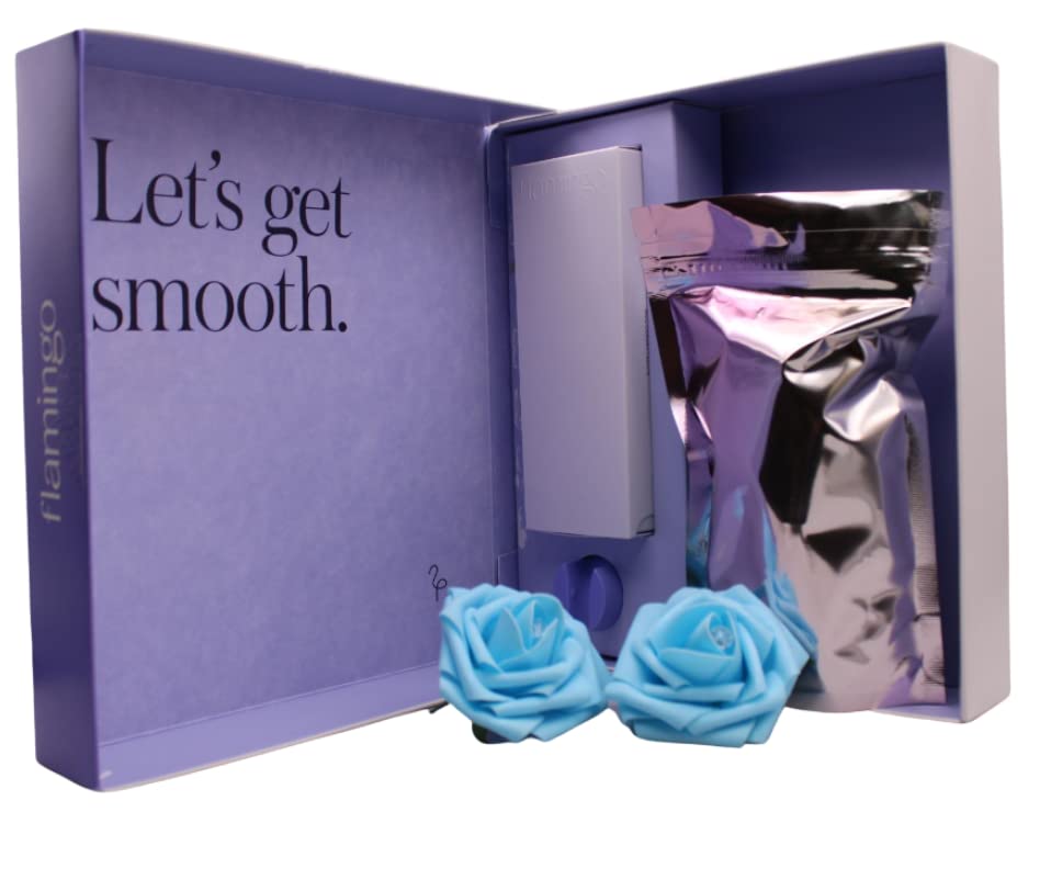 Flamingo Razor Women Shave Set with 1 Razor Handle, 13 Cartridges, 1Shower Holder