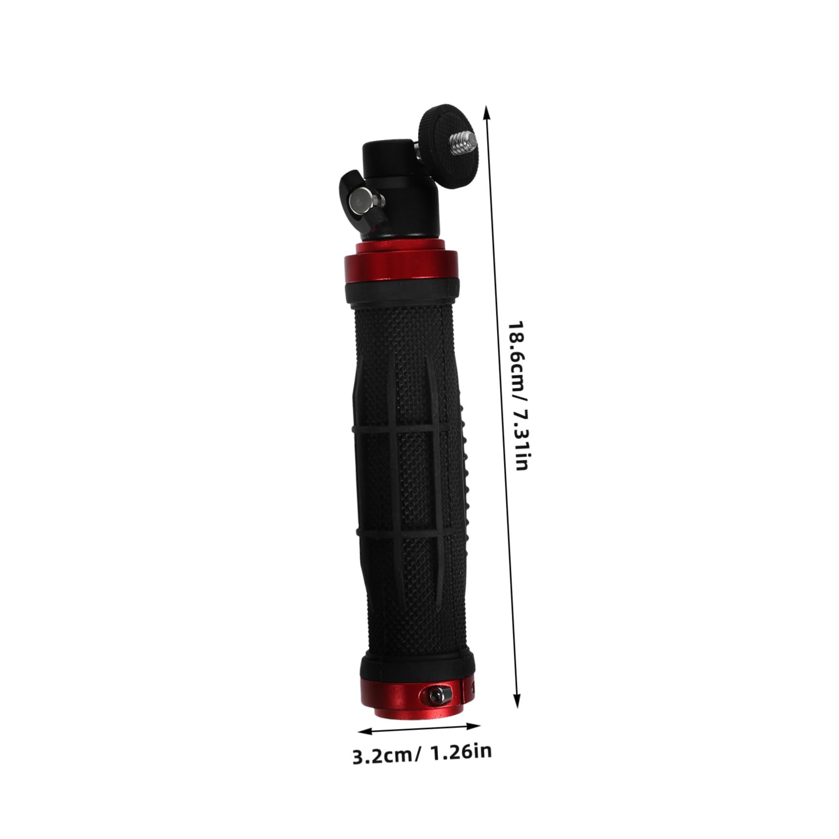 HOMSFOU 4piezas Estabilizador De Video Portátil Mango Ergonómico y Soporte para Cámara Compatible DSLR y Videocámaras Diseño Compacto y Ligero para Filmaciones Movimiento Incluye
