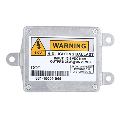 Aupoko 831-10009-044 Xenon HID Ballast Replacement for Lincoln Town Car, Navigator, Chrysler 300M, Replace# 6L7Y-13C170-A, 831-10009-044, 10R-020025, 6L7Y13C170A, 35XT-D1 12V