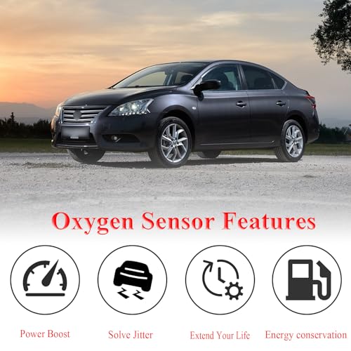 Sensor de oxígeno para Nissan Sentra 2010-2012 2PCS miniatura 7