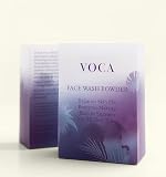 VOCA Face Wash Powder - Enzyme Powder Cleanser for Removing Makeup, Sunscreen, Oil - Gentle Exfoliat