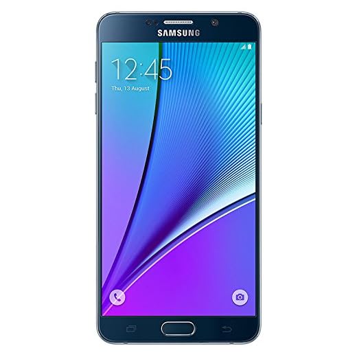 SAMSUNG Galaxy Note 5 Verizon Wireless CDMA No-Contract 4G LTE Smartphone with Stylus Pen - Black Sapphire