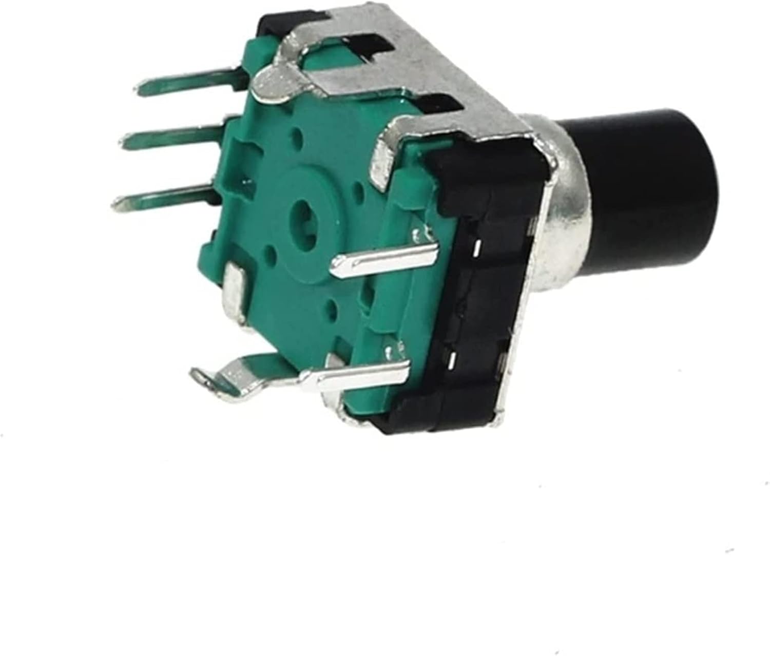 Rotary Encoder 100PCS 360 Degree Rotary Encoder EC12 RE12 Audio Encoder Coding 5Pin 24 Position with Push Button Switch Handle Length 12.5MM