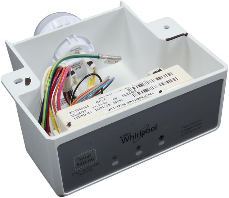 Whirlpool W11496873 Genuine OEM Freezer Control Assembly Replacement Part – Replaces W11221339, W11199713, W11253128, W11130830, and W11396160
