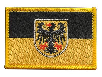 Freistaat Bayern Aufnäher 50x70 Mm – Bügelbar & Nähbar, Besticktes Staatswappen Für Lederhose & Hemd