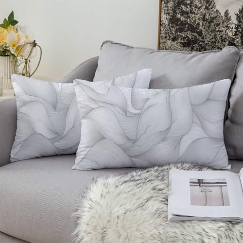 Coussins canape avec fermeture eclair velours blanc lavable 2pc - 4