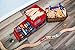 Orbrium Train Shaped Collapsible Toys Storage Bin Organizer for Trains and Tracks, Thomas Wooden Train, Thomas the Tank Engine and Trackmaster