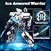 HIGH GODO Ice Warrior Mech Building Set, Cool City Protector Battle Model for Adults Teens 14+, Creative Action Robot Gifts Perfect for Christmakis Birthday (561 Pieces)
