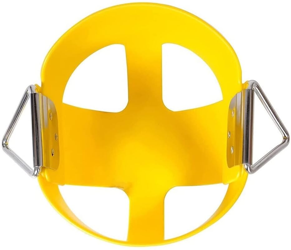 Image of Heavy-Duty High Back Full Bucket Toddler Swing Seat for Kids-Seat Only, Easy Install Fully Assembled, Yellow (Chain Not Included)