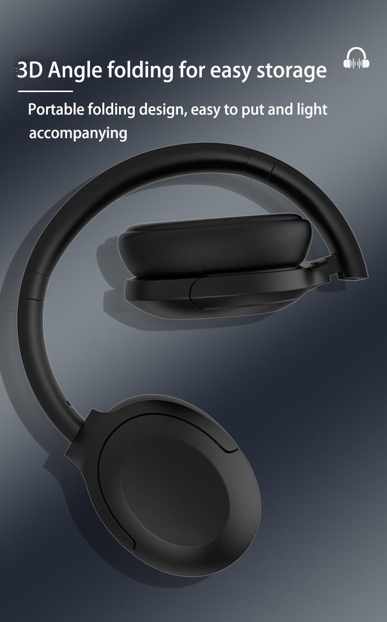 P3965 Gym Headphones for Women Wireless Bluetooth Headphones,Noise-canceling Active Noise Cancelling, 8+ Hours Battery Life Effectively Filtering Out External Noise and Focusing on Music