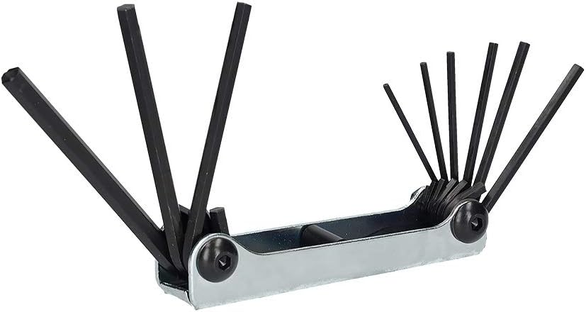 Urrea 4993 Folding Hex Key Set, 5/64-Inch