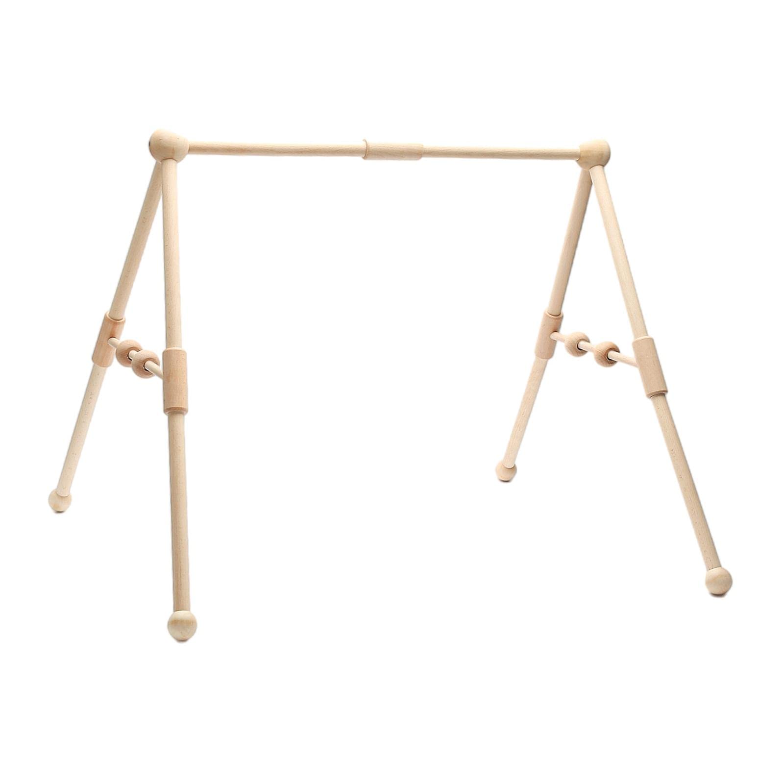 Hängender Aktivitätsbogen Aus Holz, Babyzimmerdekoration, Faltbares Babyspielzeug