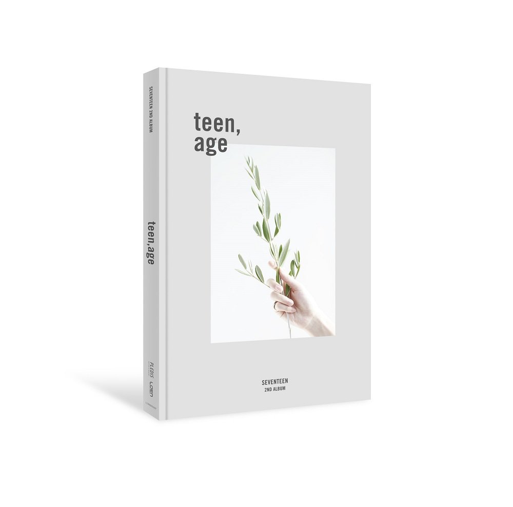 SEVENTEEN - TEEN, AGE (Vol.2) [White ver.] CD+Photocard+Sticker+On Pack Poster+Folded Poster+Postcard+Extra Photocard