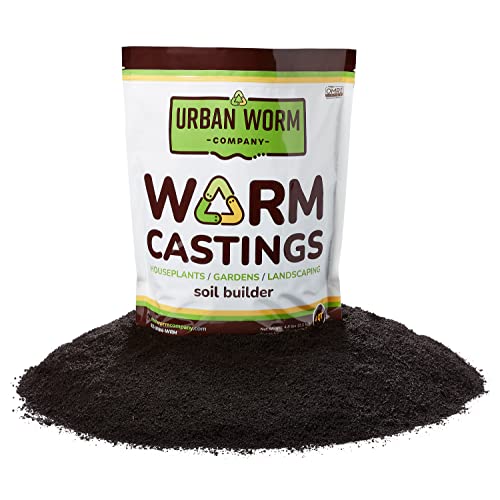 Urban Worm Company Worm Castings 4 Quart 4.8lbs