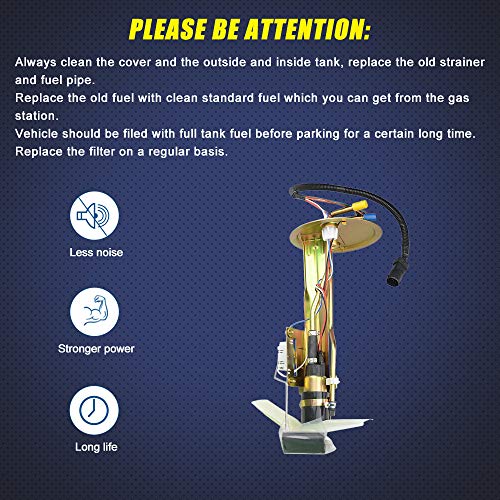 Fuel Pump Module Assembly E2297S For 1999 2000 2001 2002 Ford Expedition 4.6L 5.4L 1999 Lincoln Navigator (4Wd Only) Topscope Fp2297S #TOP1