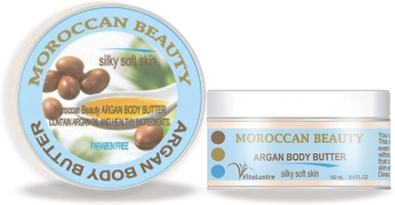 New!!! Moroccan Beauty Argan Body Butter - New Concept Two Layer Body Butter