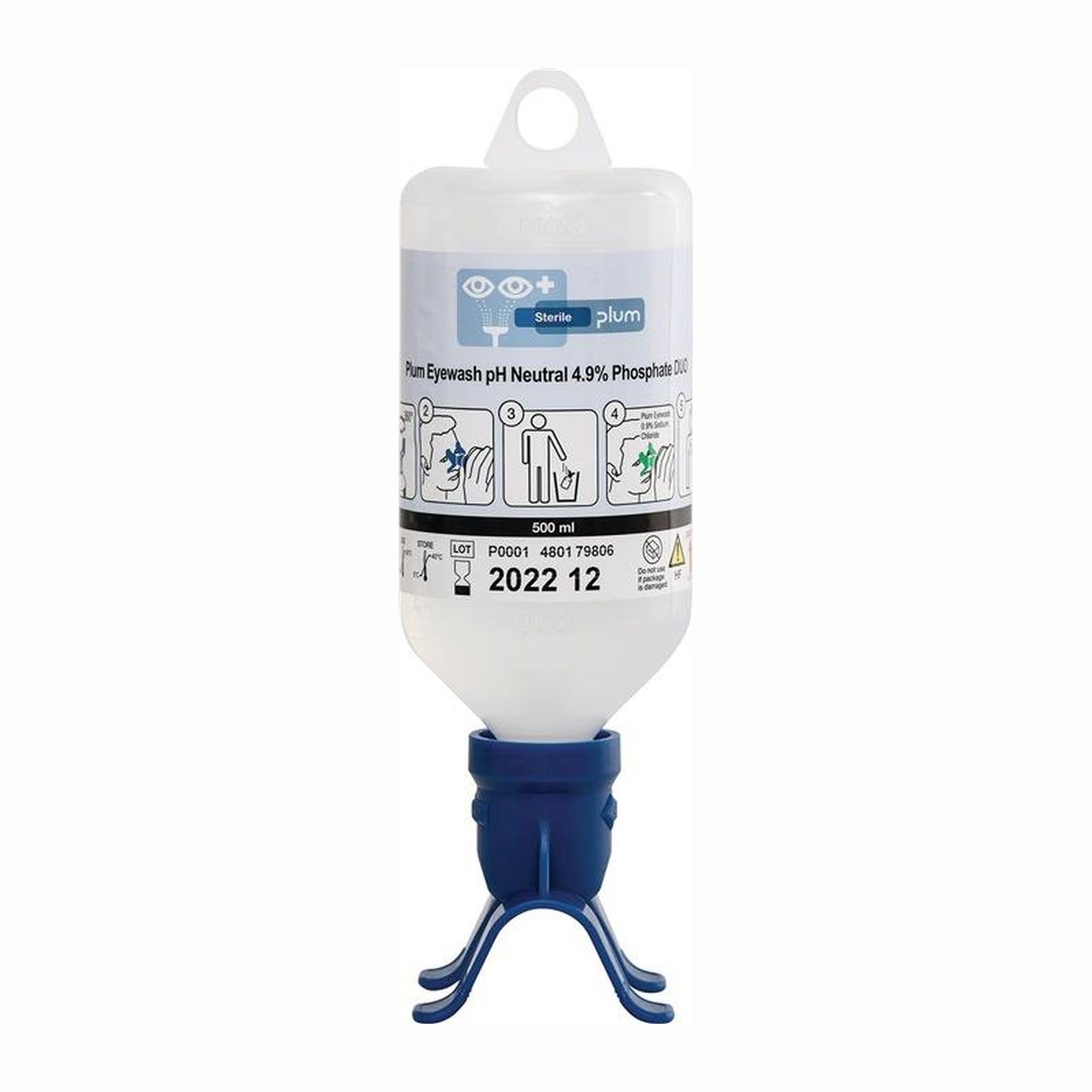 PLUM Augenspülflasche Duo, 500 ml, pH neutral