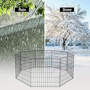 BestPet-Dog-Pen-Dog-Playpen-Puppy-Pet-Playpen-8-Panel-Indoor-Outdoor-Metal-Portable-Folding-Animal-Exercise-Dog-Fence24Black - Cucciolini Doodles   BestPet-Dog-Pen-Dog-Playpen-Puppy-Pet-Playpen-8-Panel-Indoor-Outdoor-Metal-Portable-Folding-Animal-Exercise-Dog-Fence24Black