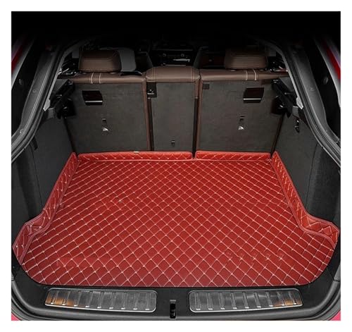 Tapis coffre voiture tapis sol voiture BMW X3 E83 2005-2010 rouge