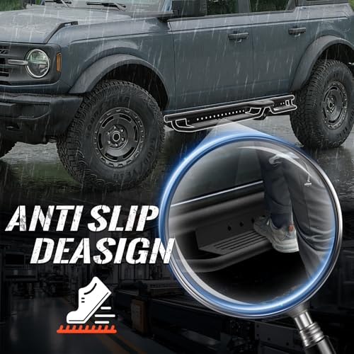 Estribos Laterales para Ford Bronco 4 Puertas 2021-2026 miniatura 6
