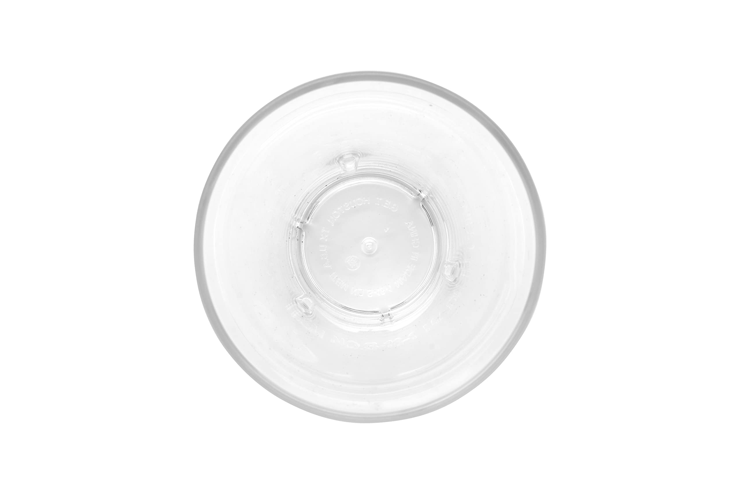 G.E.T. S-16-1-CL-EC - Vasos para coctelera de 16 onzas, plástico transparente resistente a la rotura (paquete de 4) 3