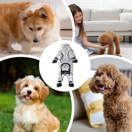 Traje de nieve para perros cachorros ropa cálida para días de invierno 5