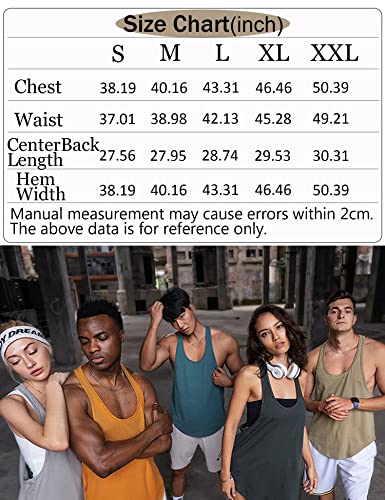 Lecgee Men's 3 Pack Quick Dry Workout Tank Top Gym Muscle Tee Fitness Bodybuilding Sleeveless T Shirt #TOP5