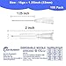 100Pack -16Ga 1.25inch(32mm) Needles with Luer Lock,Individual Package of Injection Syringe Accessories,Suitable for Refilling Liquid, Inks,Livestock and Industry…