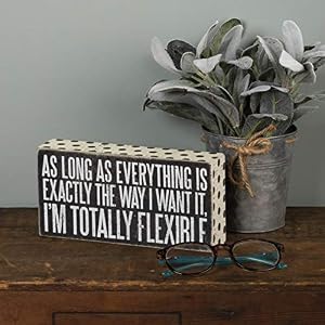 Primitives by Kathy 27260 Polka Dot Trimmed Box Sign, 8 x 4-Inches, Totally Flexible Primitives by Kathy 27260 Polka Dot Trimmed Box Sign 8 x 4 Inches Totally Flexible