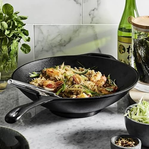 Lodge Chef Collection Cast Iron 12 Inch Chef Style Stir Fry Skillet #TOP4