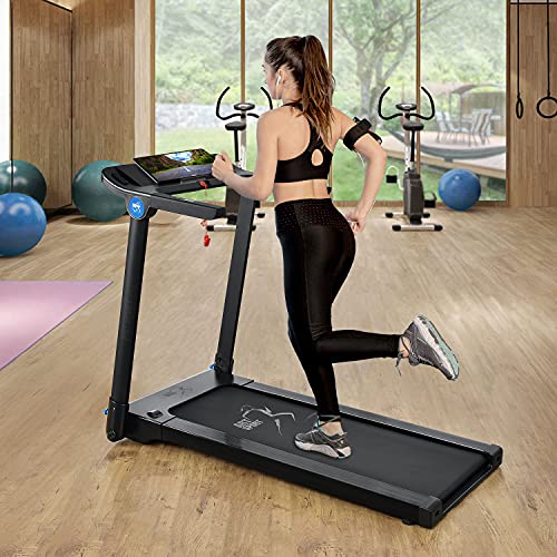 ArtSport Speedrunner SR1418 Loopband, inklapbaar, 14 km/u en 12 programma's, lcd-display, elektrische hometrainer, 110 kg belastbaar, fitnessapparaat 1,77 pk - Afbeelding 4