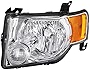 FO2502229 Headlight Assembly Left for 2008 - 2012 Ford Escape