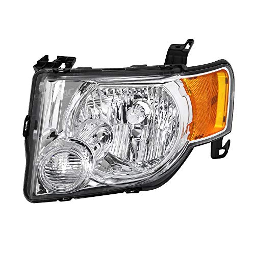 FO2502229 Headlight Assembly Left for 2008 - 2012 Ford Escape