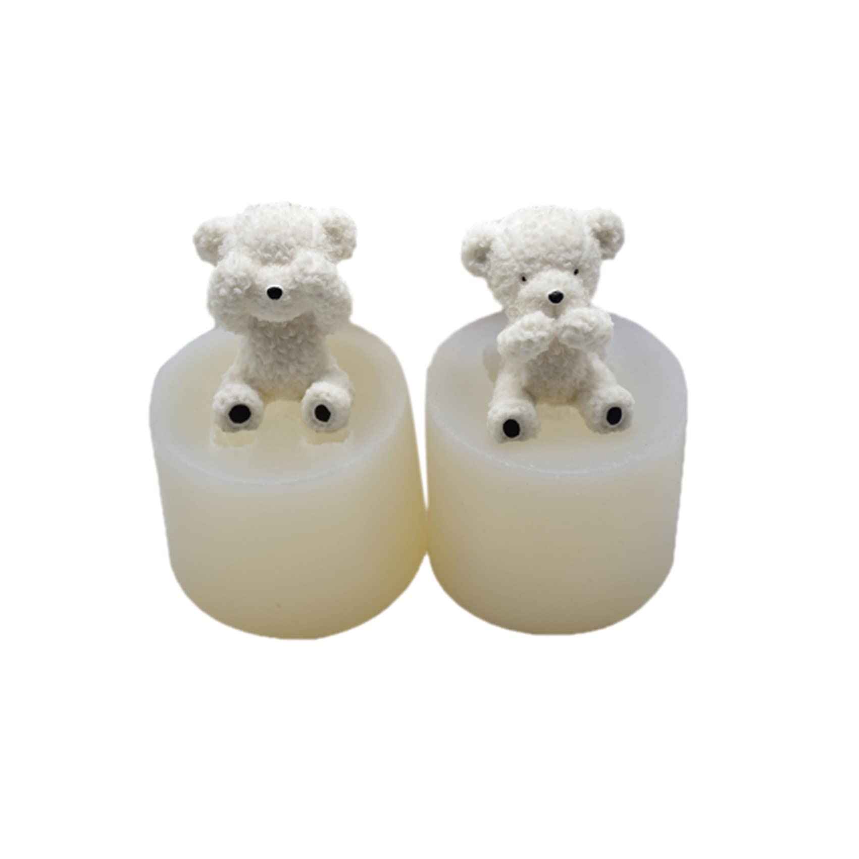 Amazon.co.jp: nakoneko シリコン 石膏 くま シリコンモールド 樹脂 