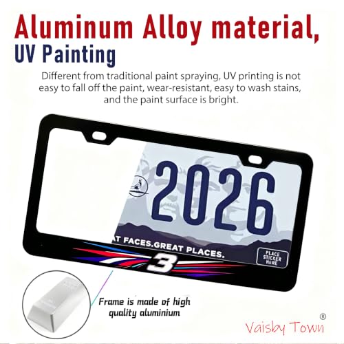 Image of License Plate Frames Cover Compatible with BMW 3 Series Exterior