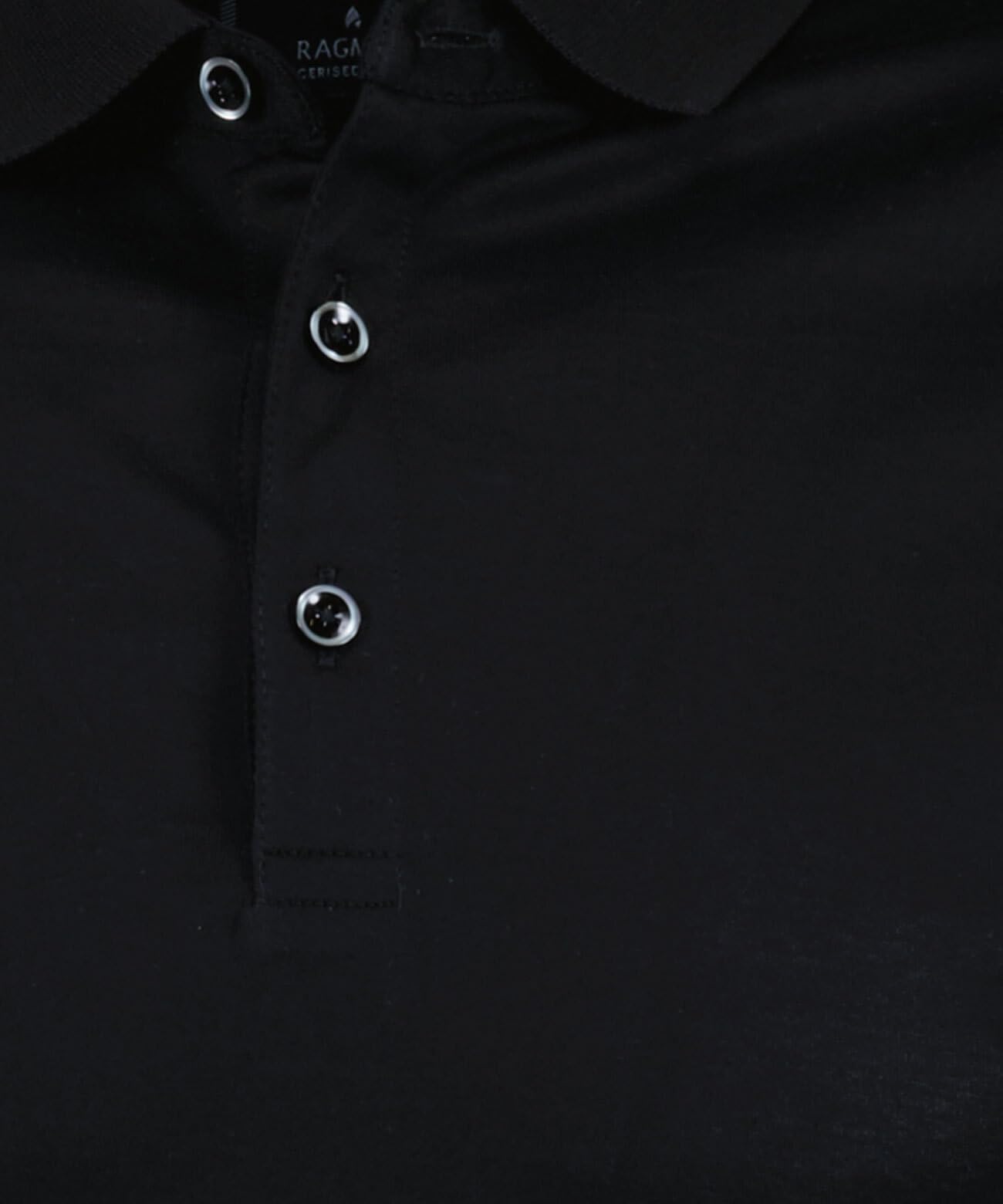 RAGMAN Herren Mercerisiertes Poloshirt Uni