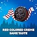 OREO Red Creme Chocolate Sandwich Cookies, Holiday Cookies, 3 Packs