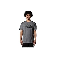 The North Face NF0A8A6CDYY M S/S Easy Tee T-Shirt Uomo TNF Medium Grey Heather Taglia XS