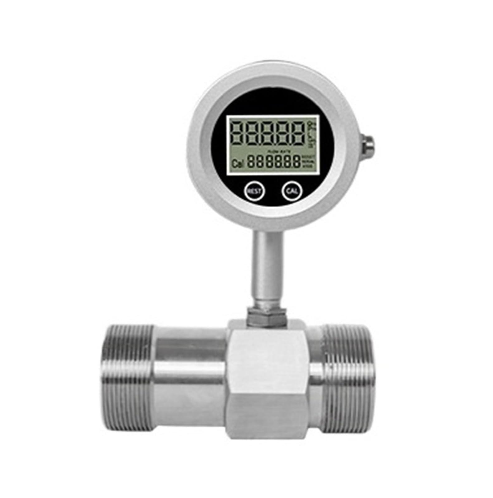 TBZOQAID Stainless Steel Liquid Water Flow Meter(DN25 external thread)
