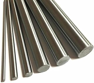 GatherTOOL 316 Stainless Steel Round Rod Bar Ground Stock Linear Shaft, 500mm Length M3 M4 M5 M6 M8 M10 M12 M14 M15 M16 M18 M20 (Size : 20mm)
