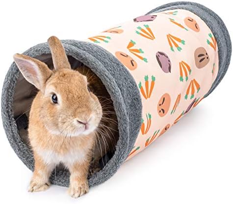 Niteangel Guinea Pig Tubes & Tunnels for Dwarf Rabbits Bunny Guinea Pigs and Other Small Animals