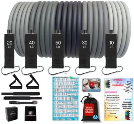 Bandas Elasticas Musculacion-Gomas Elasticas Musculacion-Cintas E...