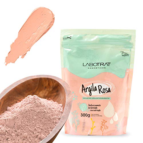 Argila Rosa Tratamento de Beleza Corpo e Rosto 300g